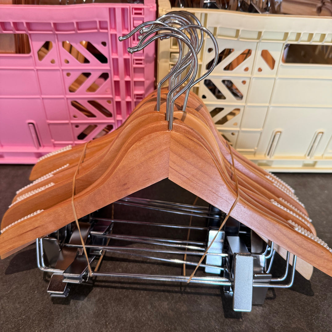 Teddy kledinghangers met knijpers kinderen (10 stuks)