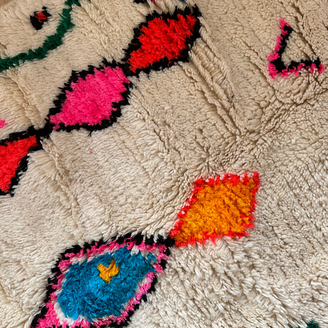 Azilal Site multi berber rug / approx. 255 x 163cm