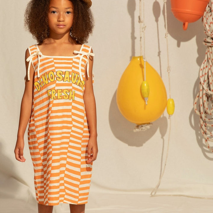 Fresh Dinosaurs - Dress stripes / 6-8y, 8-10y & 12-14y