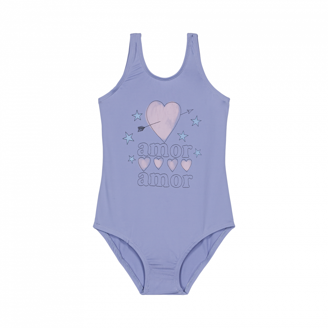We Are Kids - Maillot hailey kids lavender amor / last size 10-11y