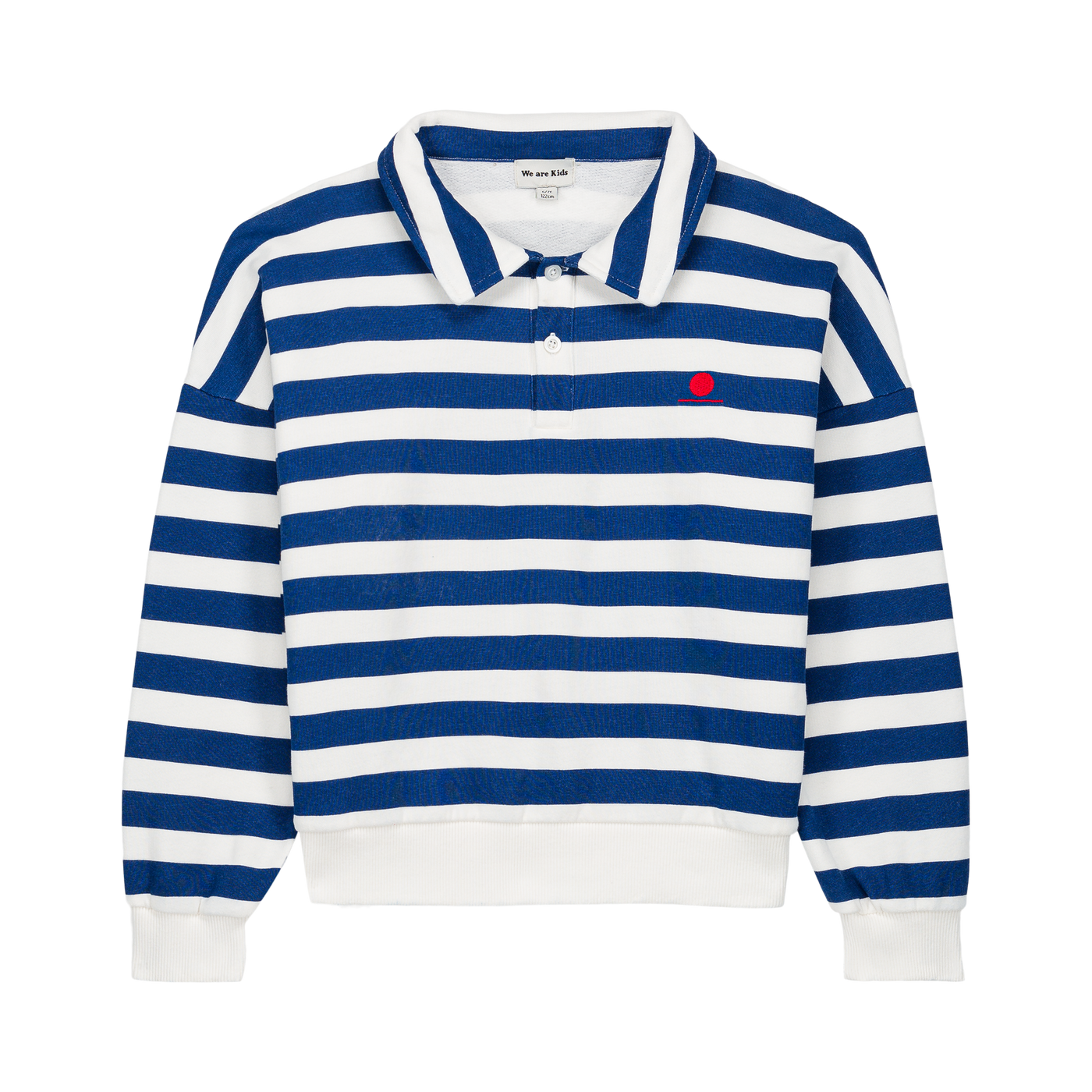 Sweater Polo kids blue stripes