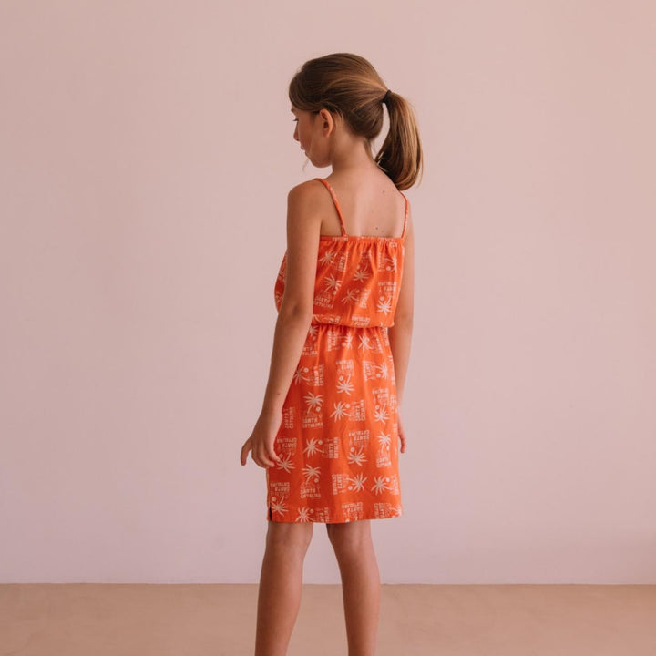 Jurk Mina palms kids & volwassenen