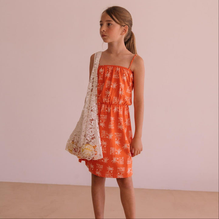 Jurk Mina palms kids & volwassenen