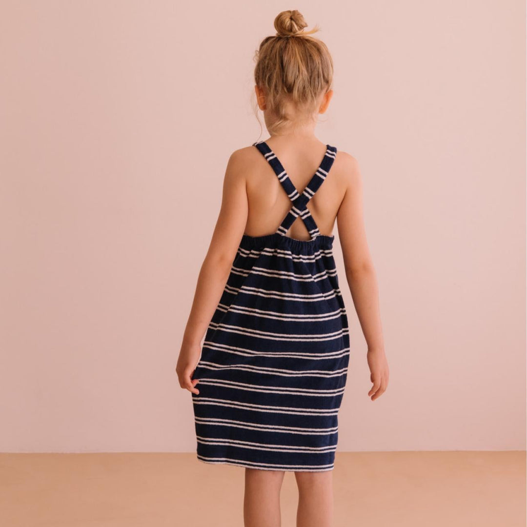 Robe Simonetta navy stripes kids