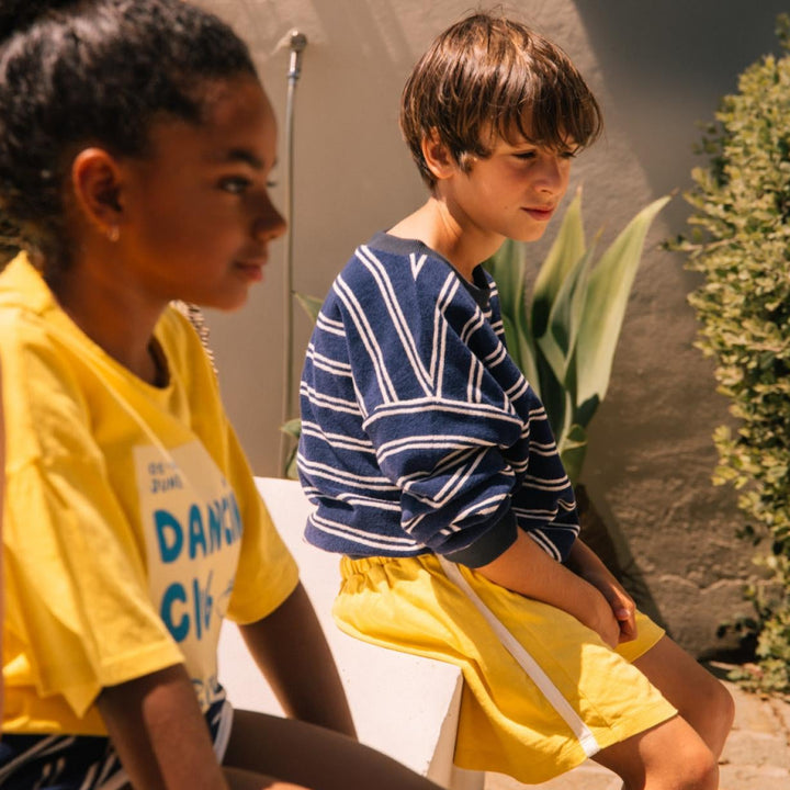 Short Marlow quiet stripes kids & volwassenen