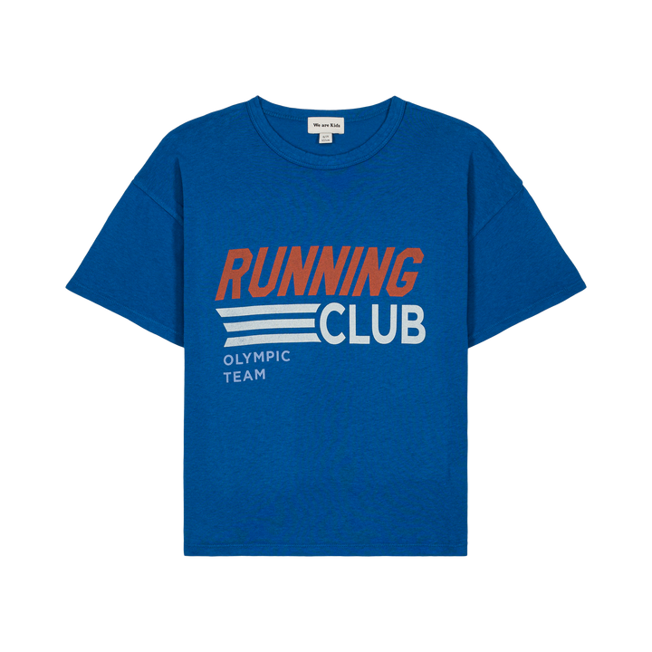 Tee Dylan blue running kids & adults