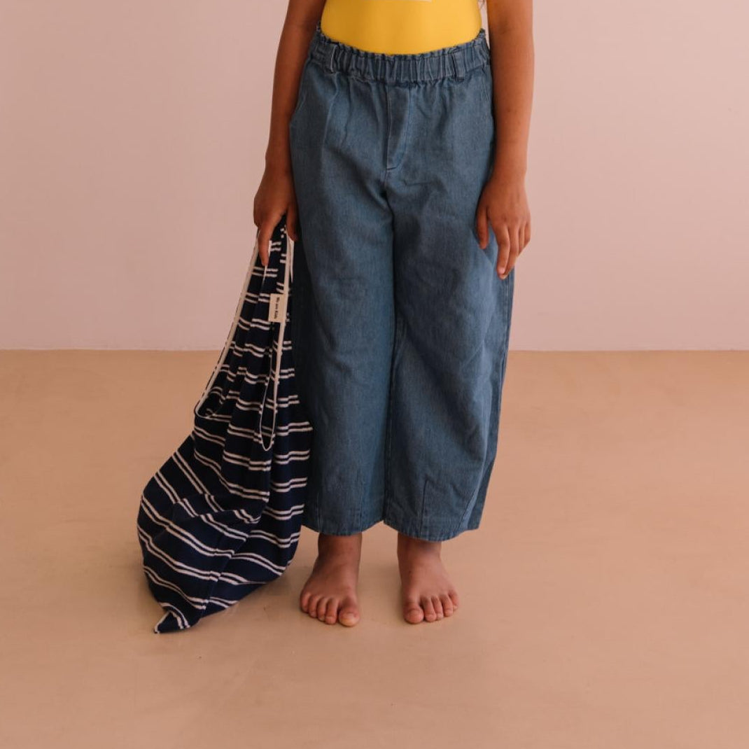 Tas Vita marine blauwe strepen