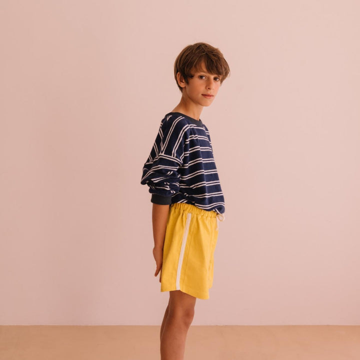 Short Marlow quiet stripes kids & volwassenen