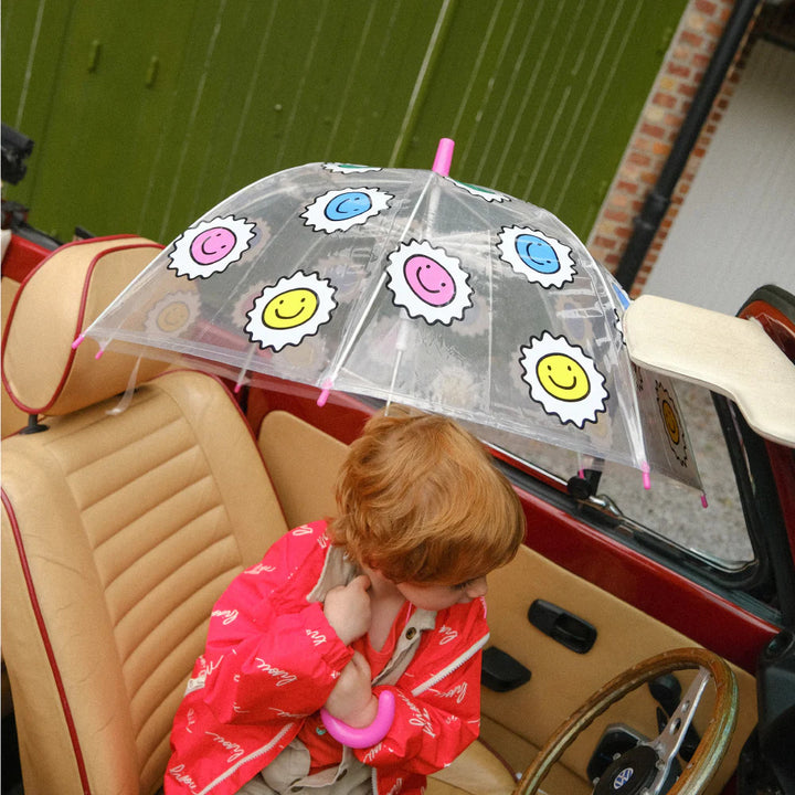 Smiley umbrella kids