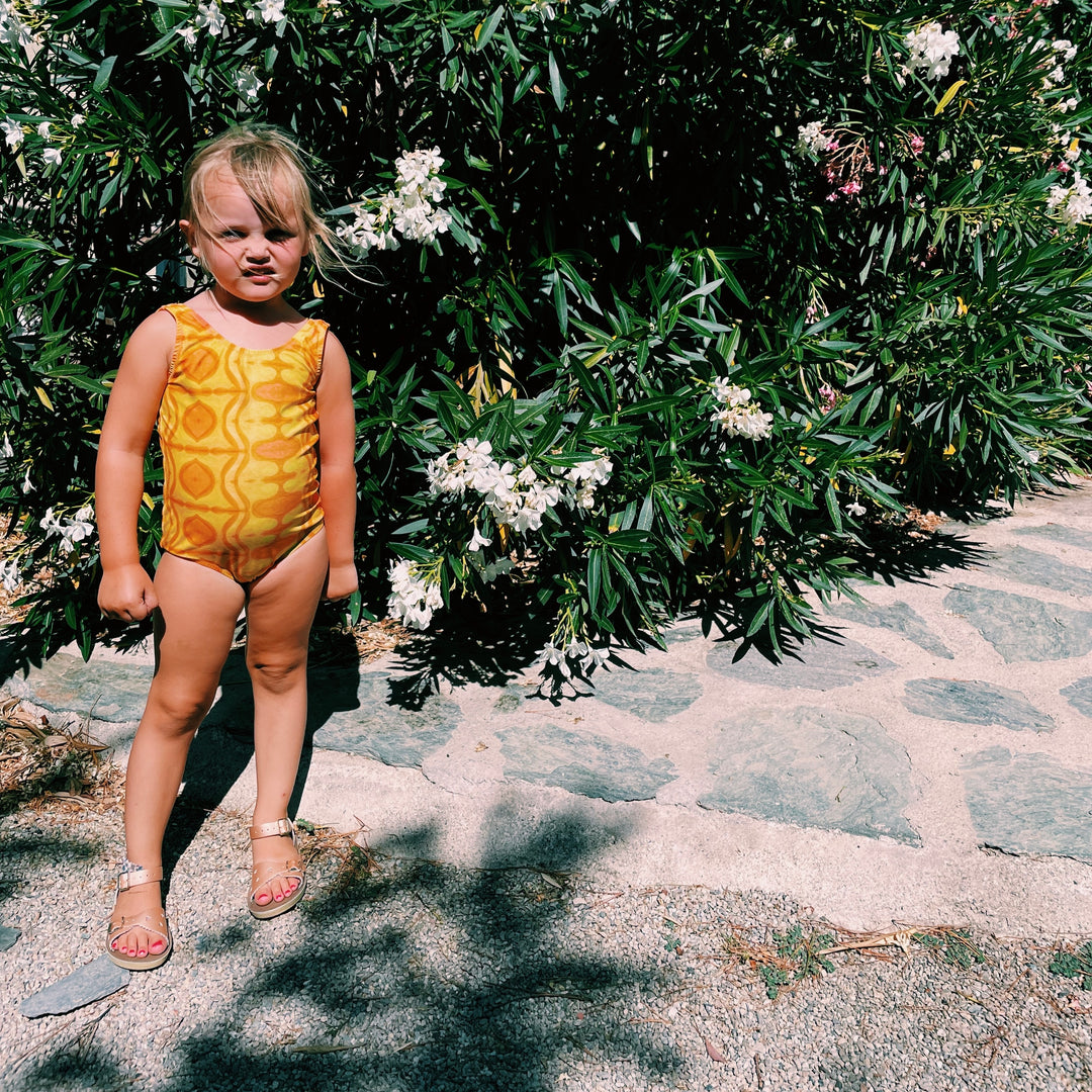 OAS Company - Bathing suit Sunny garden kids / 4y & 10y