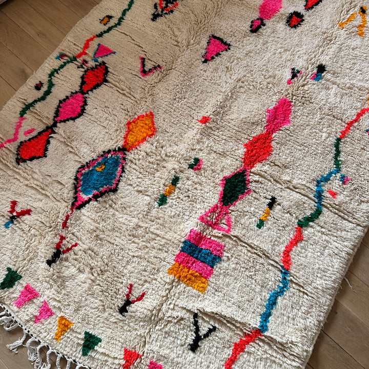 Azilal Site multi berber rug / approx. 255 x 163cm