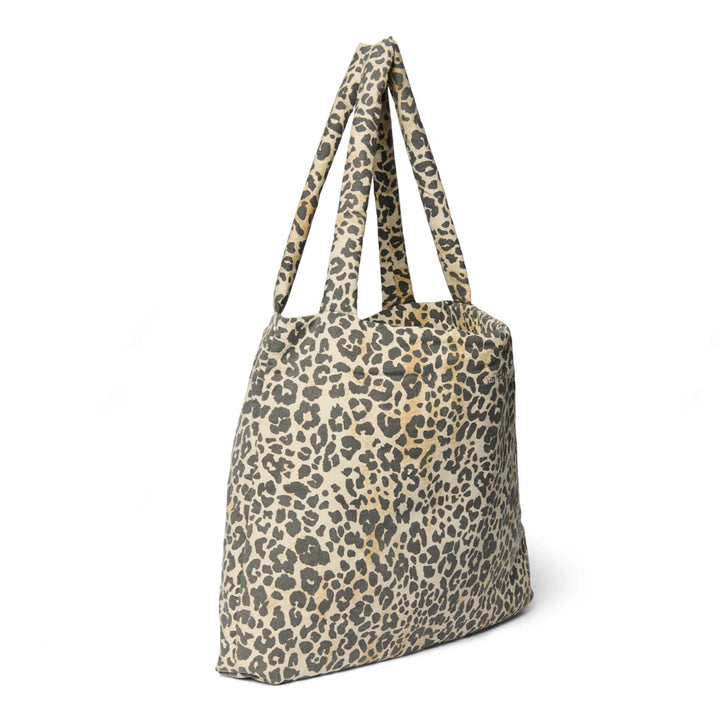 Mombag soft cotton leopard