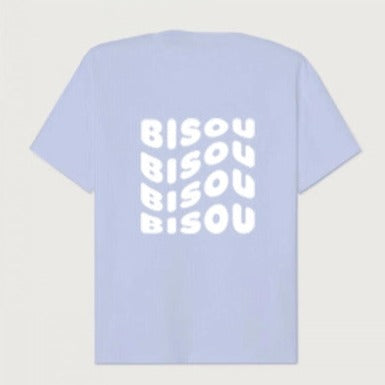 Bisou licht blauwe t-shirt kids