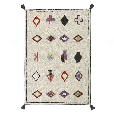 Cotton washable rug Naador / 140 x 200cm