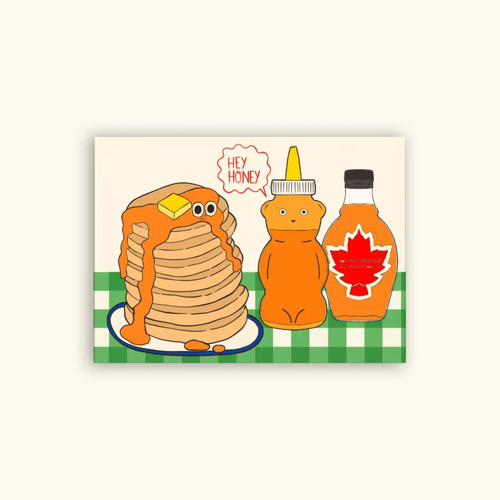 Pancakes team card A6