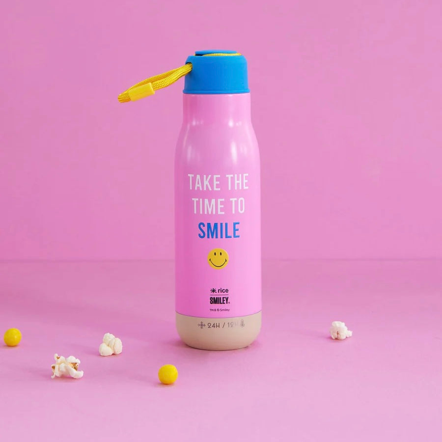 Smiley Drinkfles (500 ml)