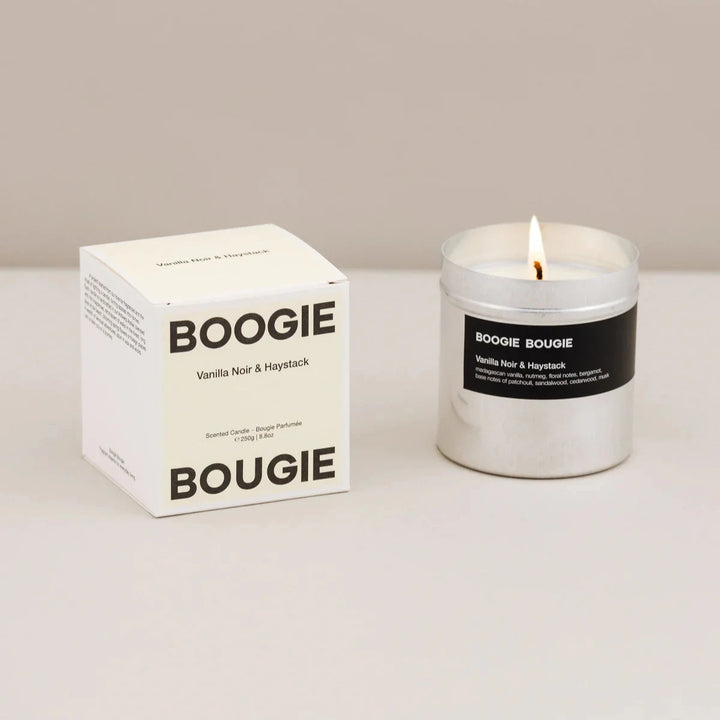 Scented candle Vanilla Noir & Haystack