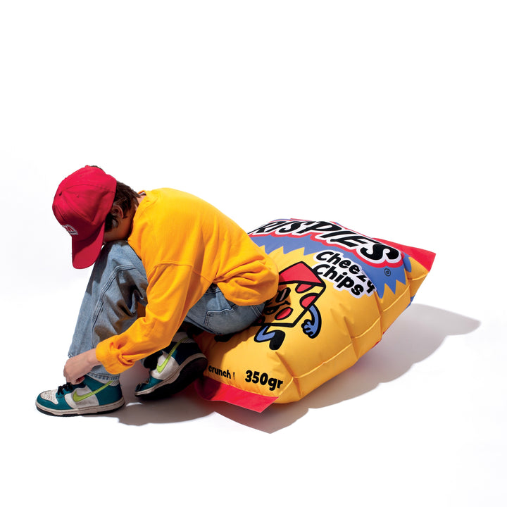 Giant inflatable cushion Crispies