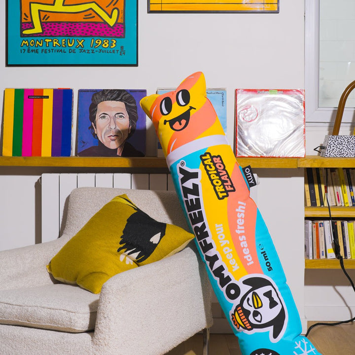 Giant inflatable cushion Freezy