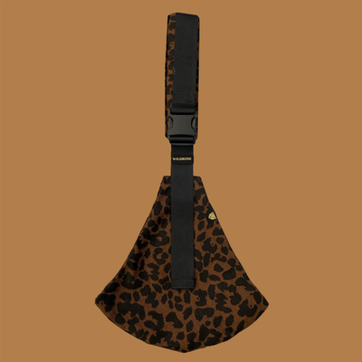 Toddler carrier brown leopard