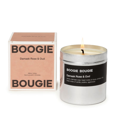 Scented candle Damask Rose & Oud