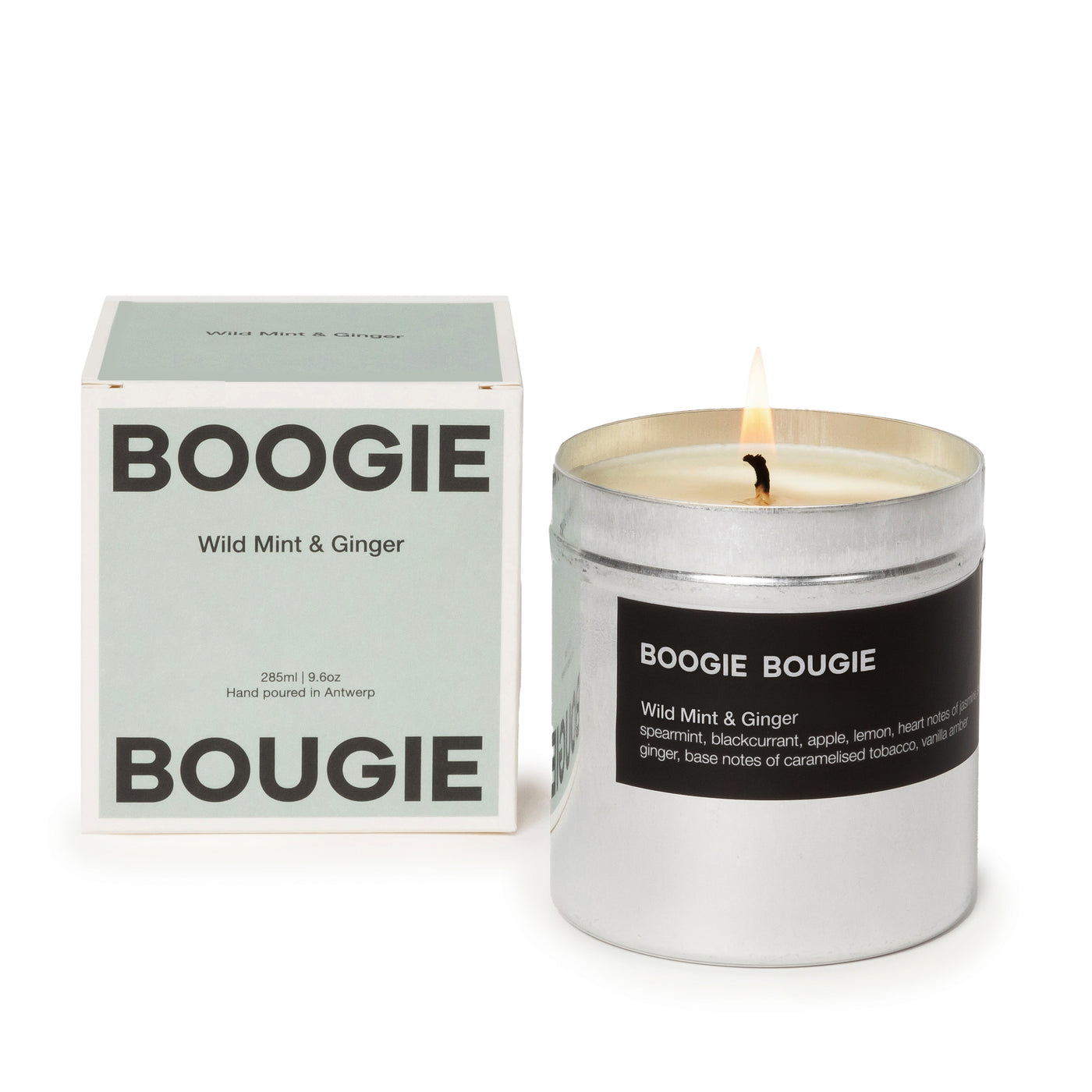Scented candle Wild Mint & Ginger