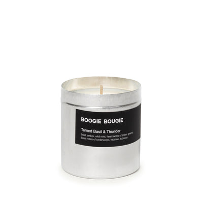 Scented candle Tamed Basil & Thunder