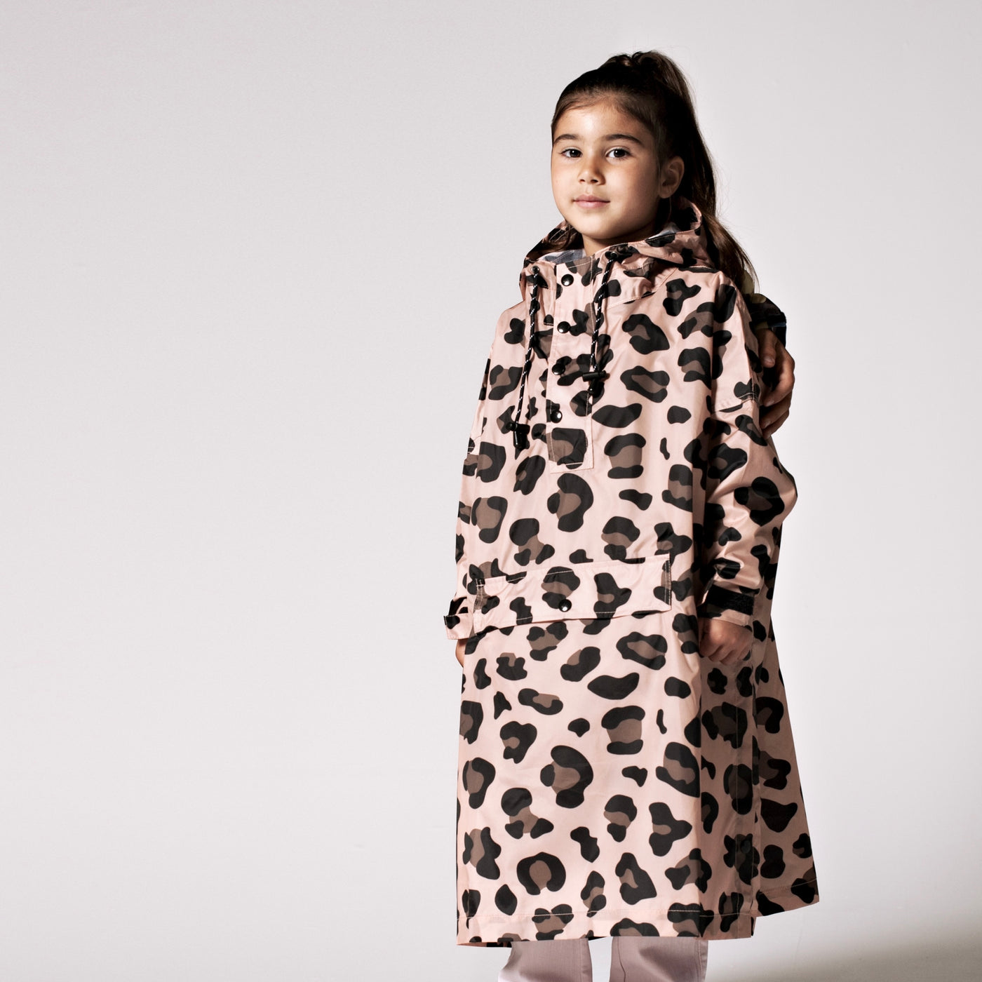 Regenponcho kids pink panther - meerdere maten