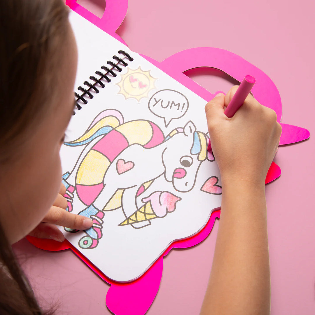 Coloring & sticker book Lily (3+ years)