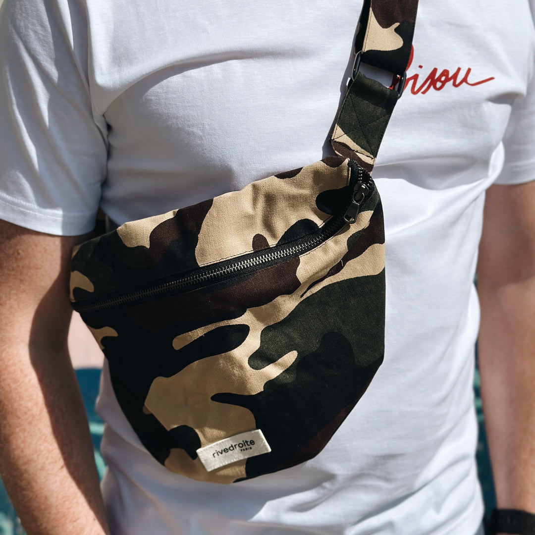 Rive Droite Paris - Waist bag Custine camo XL