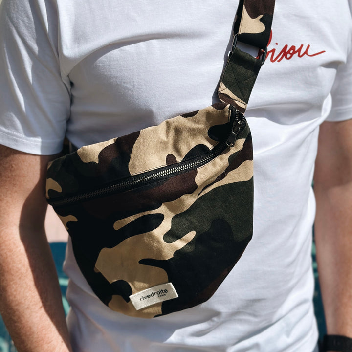 Rive Droite Paris - Waist bag Custine camo XL