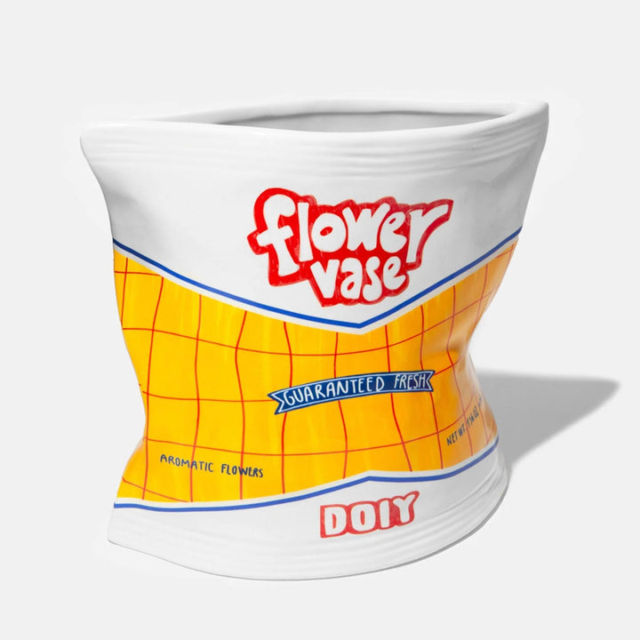 Vase chips bag