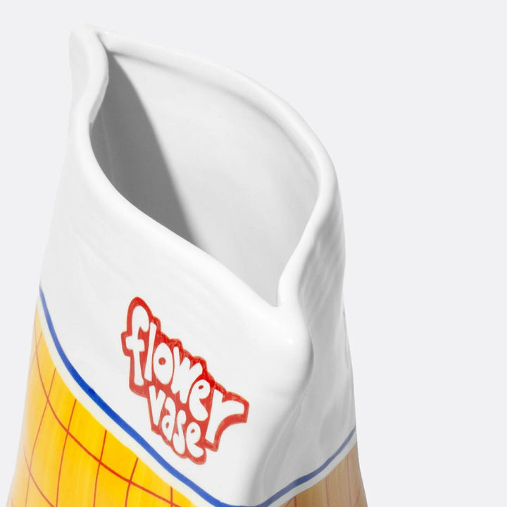 Vase chips bag