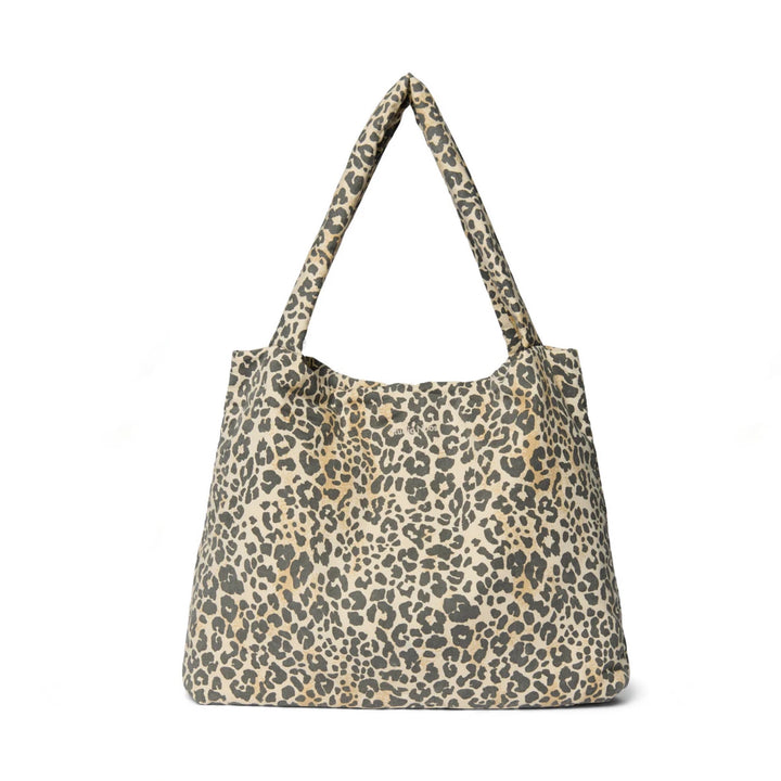 Mombag soft cotton leopard