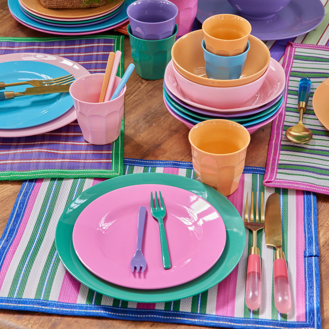 Rice - Melamine Cake Fork (Multicolor) 6-pack