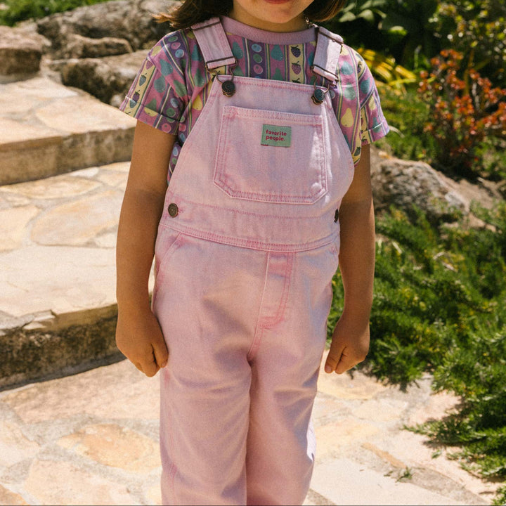 Overall Fuchsia pink kids