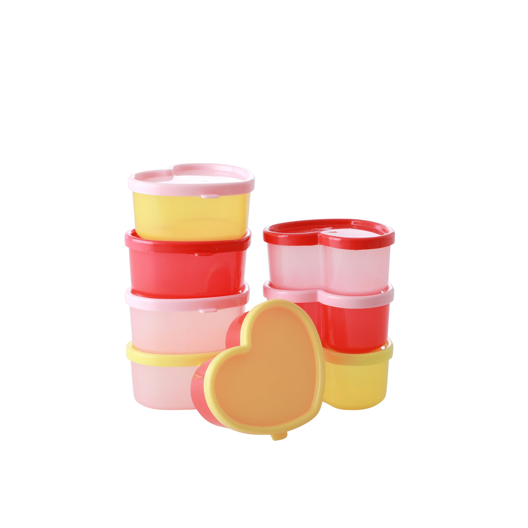 Small Heart Food Boxes (8pieces)