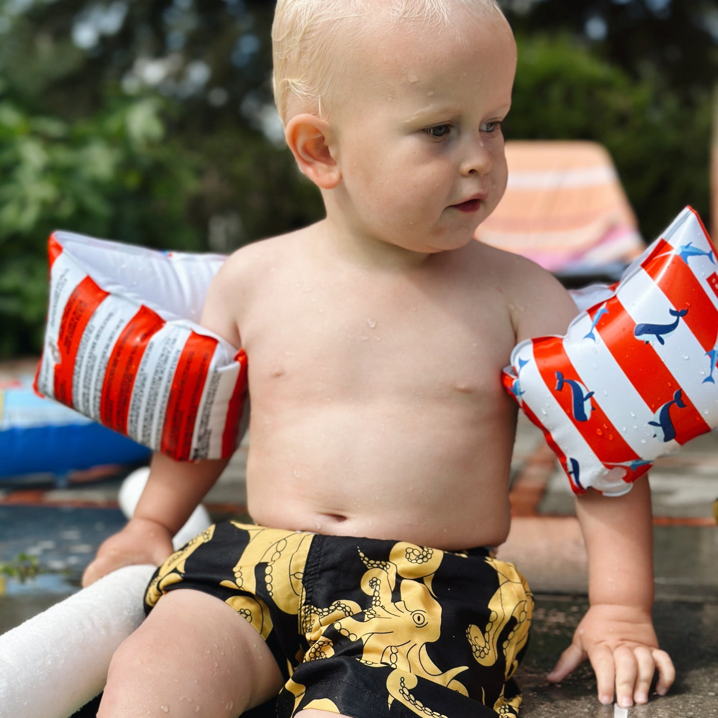 Inflatable armbands 2-6y - multiple prints