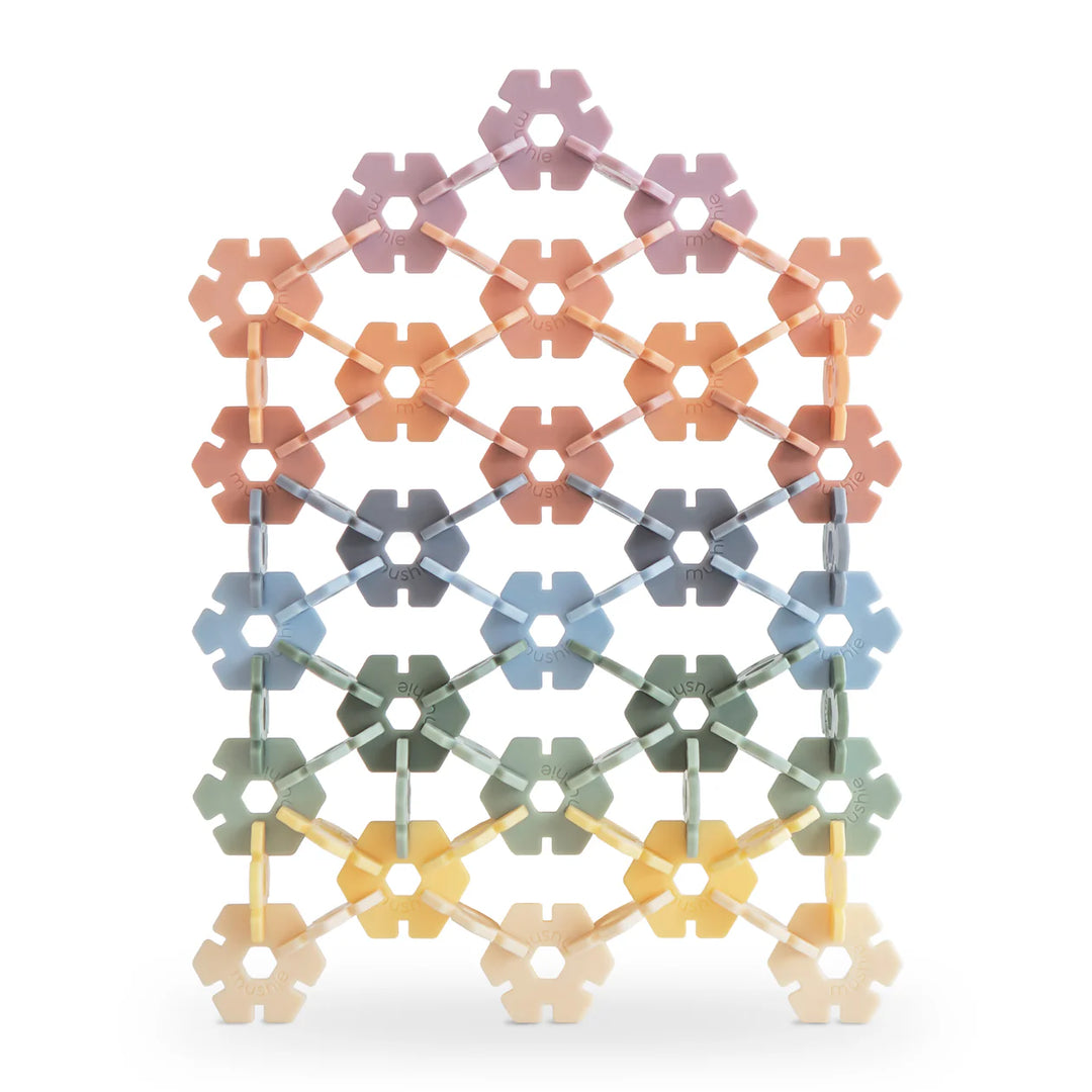 Hex connect building toy set