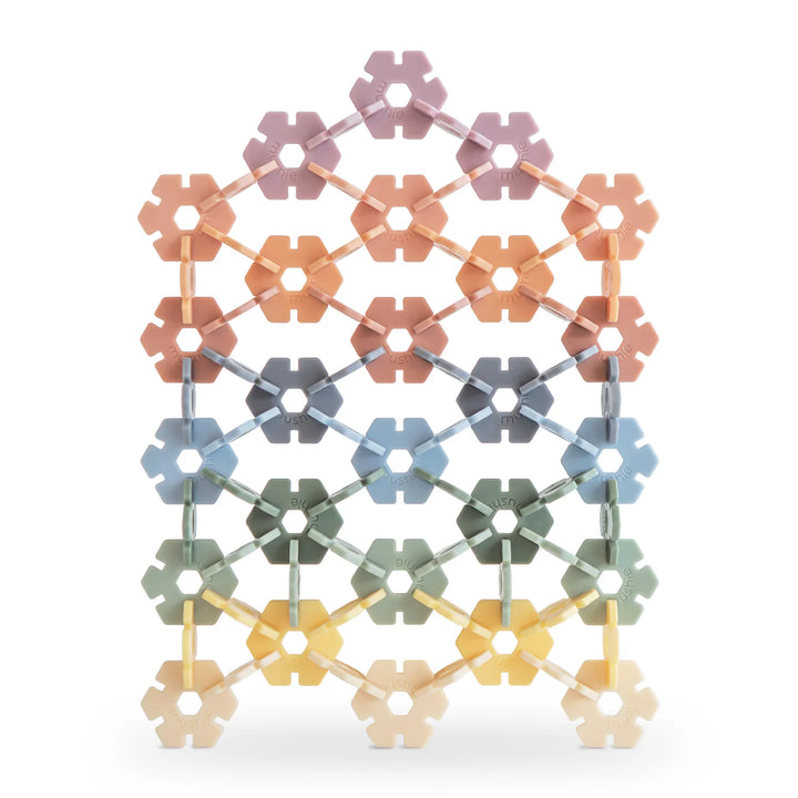 Hex connect building toy set