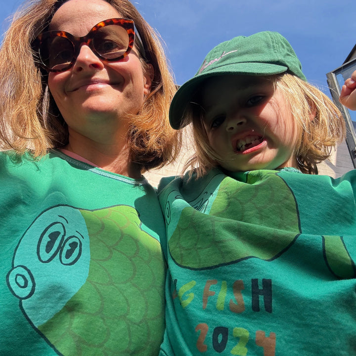 Fresh Dinosaurs - Sweater big fish / 12-14y