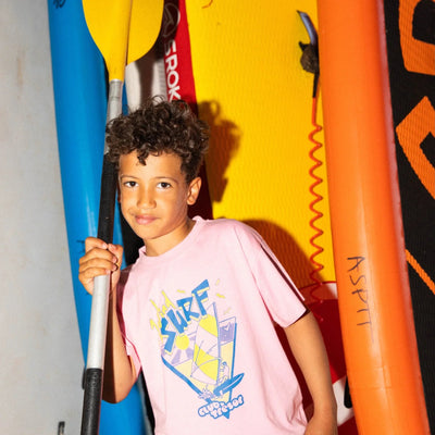 T-shirt windsurfing rose