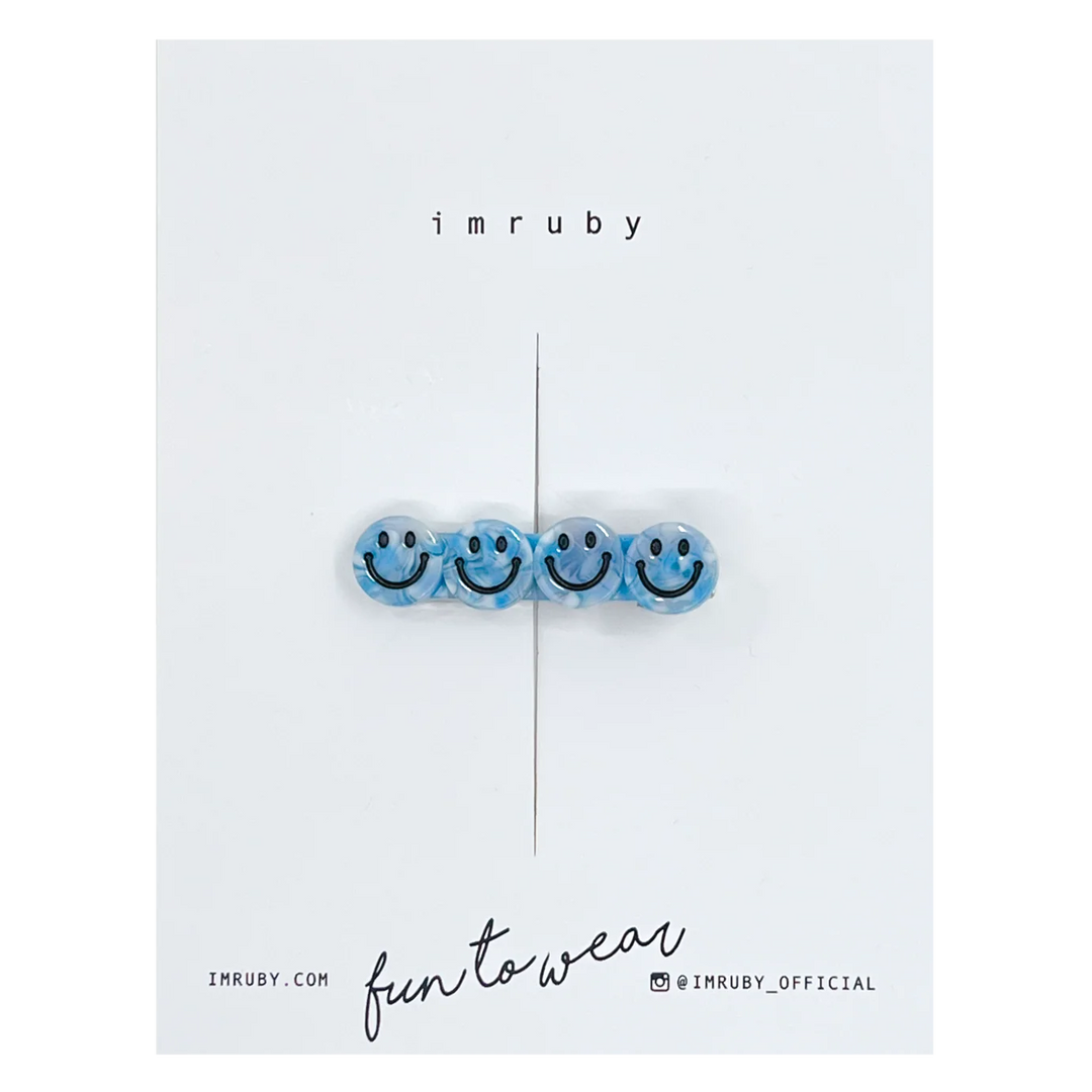 Smiley grip clip - multiple colours