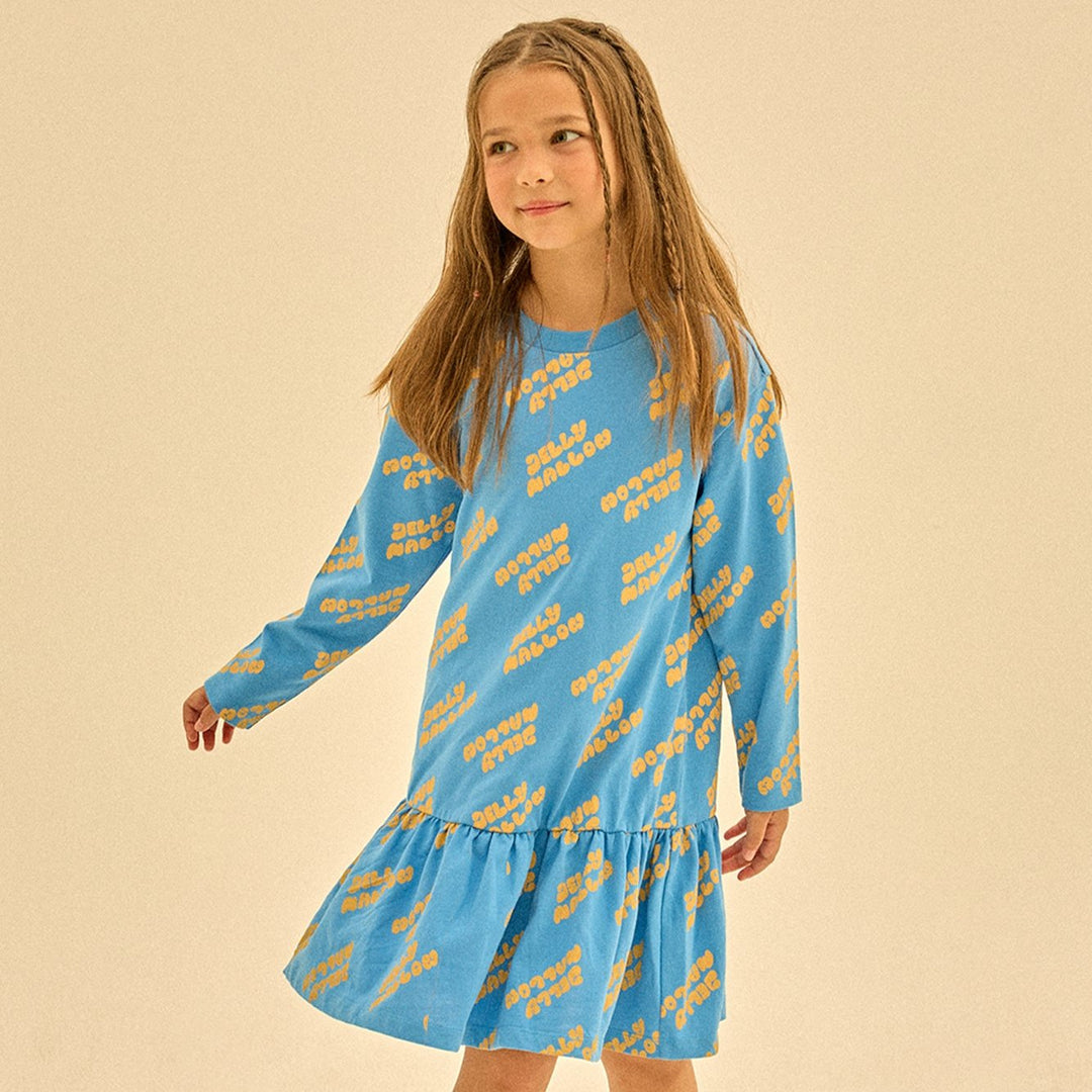 Jelly Mallow - JM Ruffle Dress / 2-3y, 8-9y & 10-11y