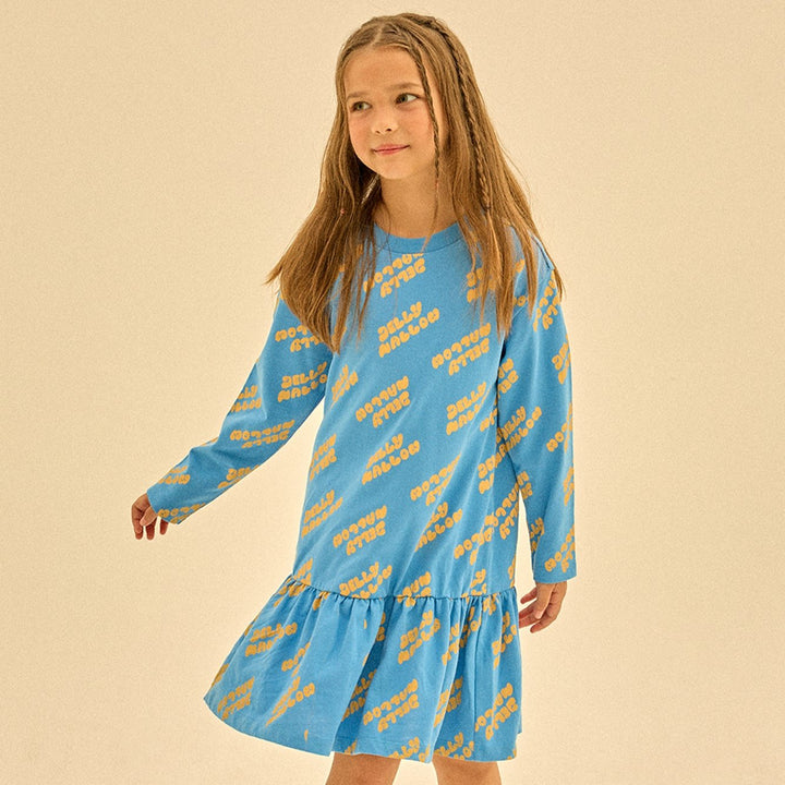 Jelly Mallow - JM Ruffle Dress / 2-3y, 8-9y & 10-11y