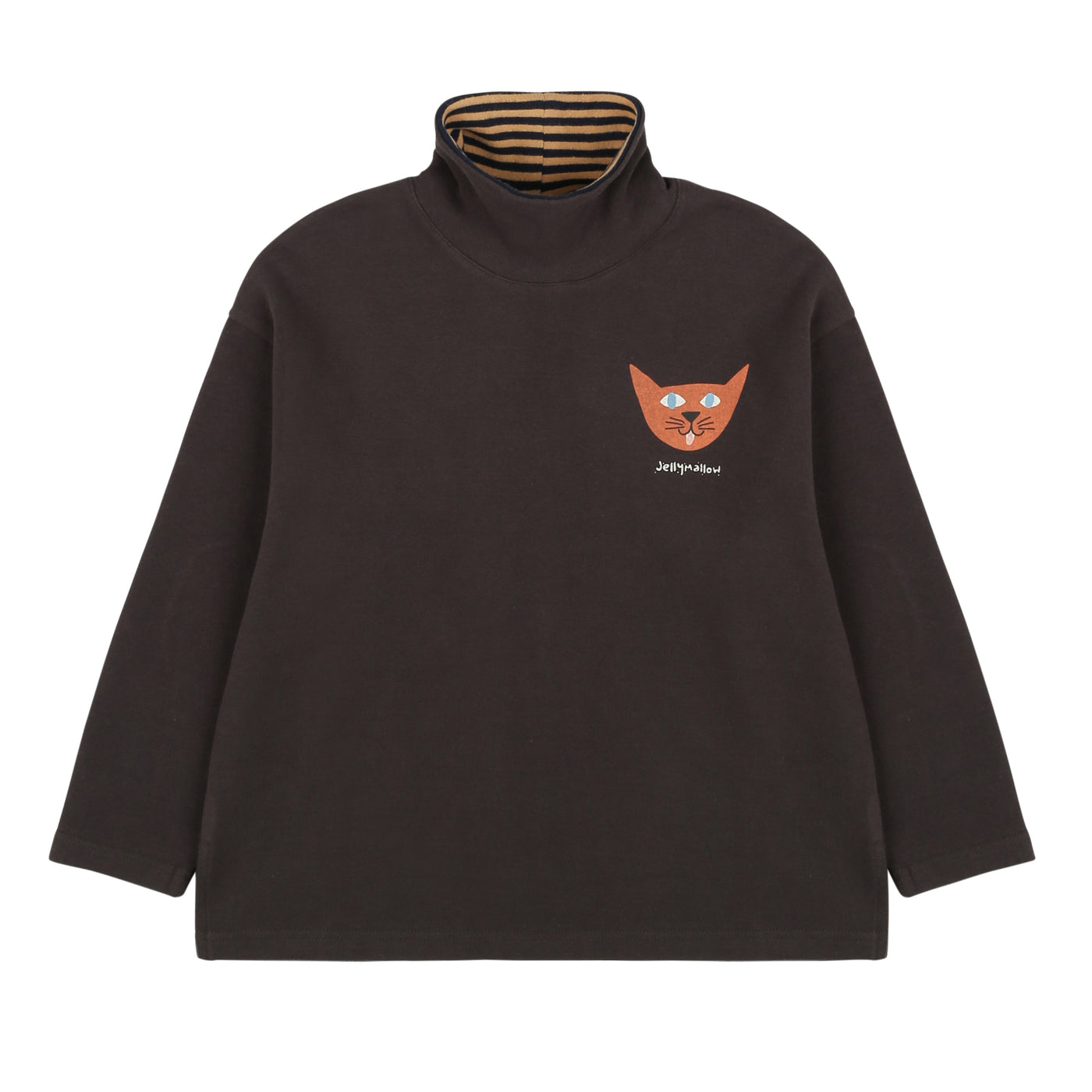 Jelly Mallow - Turtleneck cat / 4-5y & 8-9y