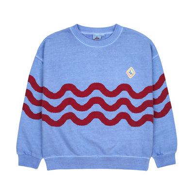 Wave pigment sweatshirt