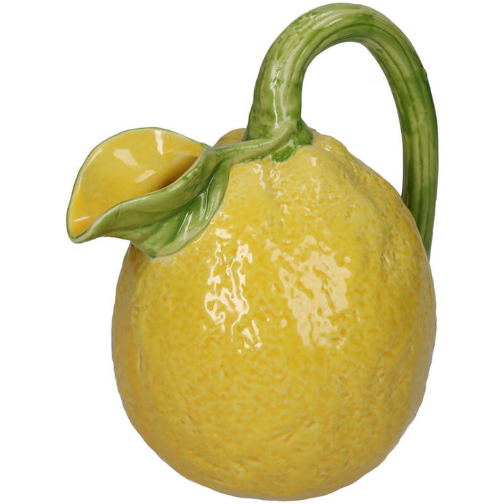 Vase with handle Lemons