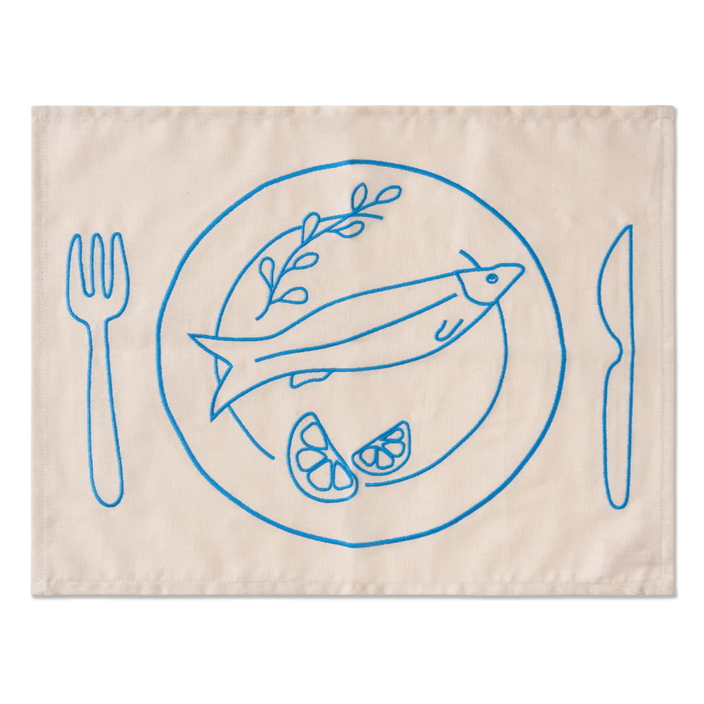 Placemats fish (set of 2)