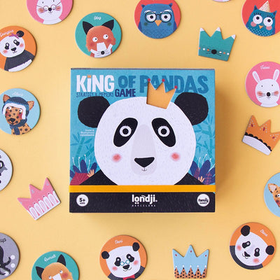 King of Panda's a memory game (5+ years)